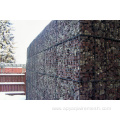 Garden welded gabion retaining wall